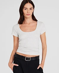 Bowee Scoop Neck Tee