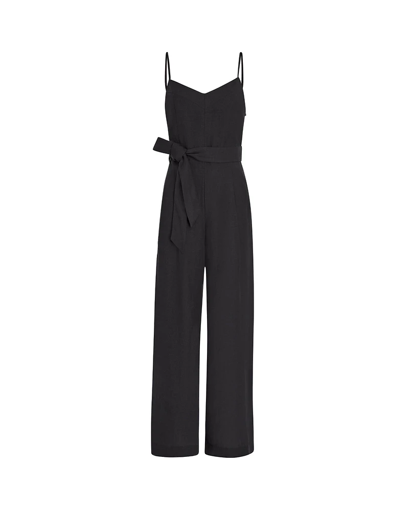 Linen Blend Jumpsuit