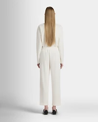 Satin Stripe Sweatshirt