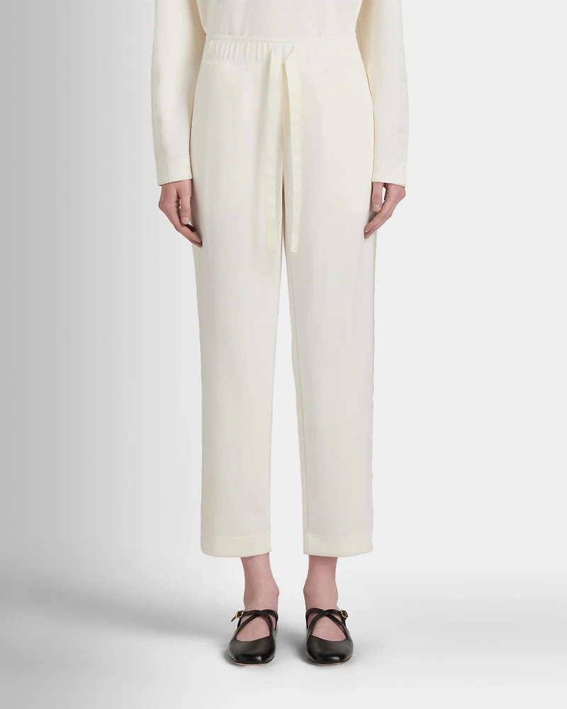 Satin Stripe Sweatshirt