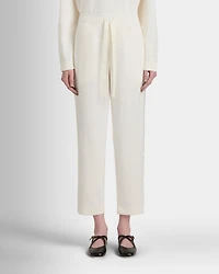 Satin Stripe Sweatshirt