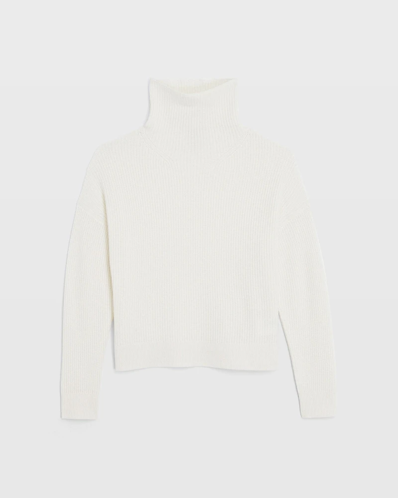 Cashmere Mockneck Sweater