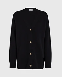 Cashmere Relaxed Knit Cardigan
