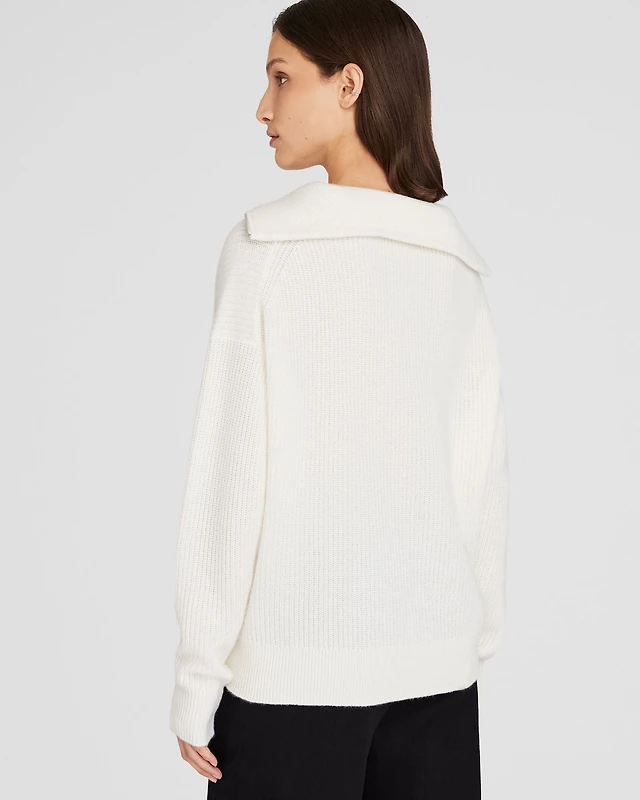 Shop Marine Layer Alpine Quarter Zip Sweater at Beverly Center in
