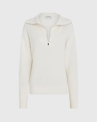 Cashmere Quarter-Zip Sweater