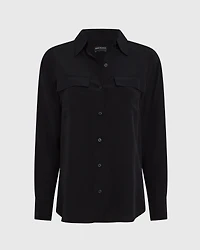 Silk Utility Shirt