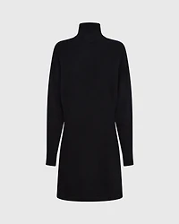 Cashmere Turtleneck Mini Dress