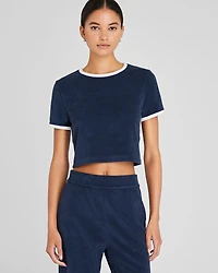 Cropped Terry Tee