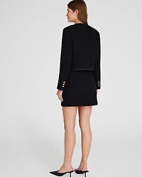 Tweed Mini Skirt