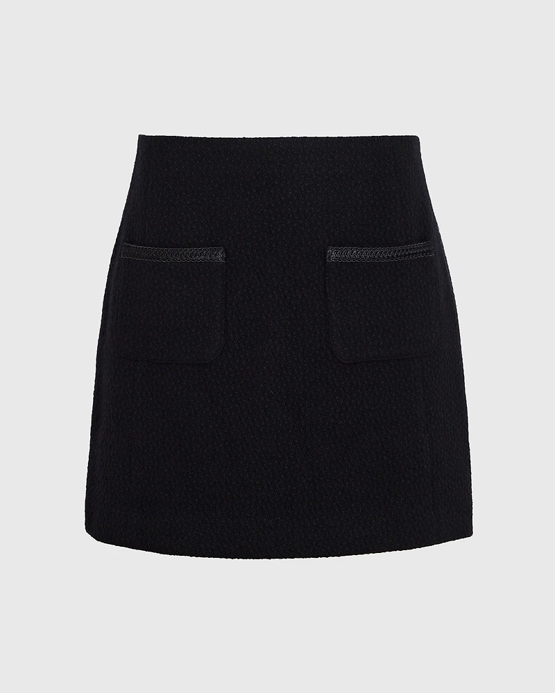 Tweed Mini Skirt