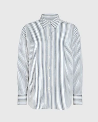 Striped Classic Button-Down Shirt