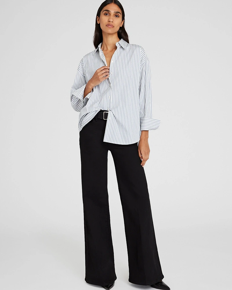 Striped Classic Button-Down Shirt