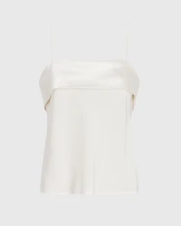 Silk Foldover Cami