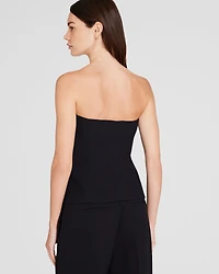 Strapless Tailored Top