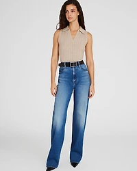 Cashmere Johnny Collar Tank