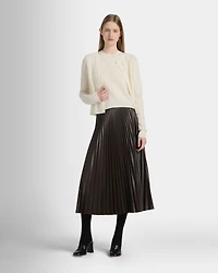 Cashmere Mini Cable Cardigan