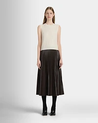 Cashmere Mini Cable Shell