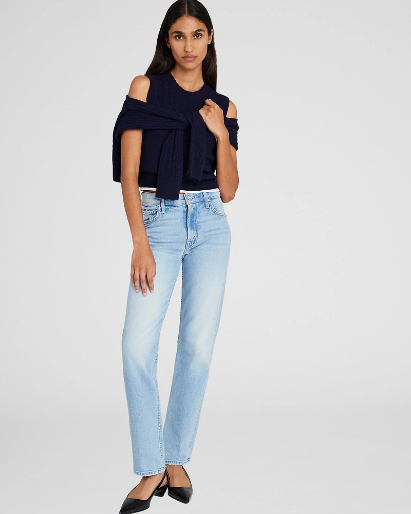 Cashmere Mini Cable Shell