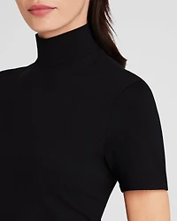 Mockneck Knit Maxi Dress