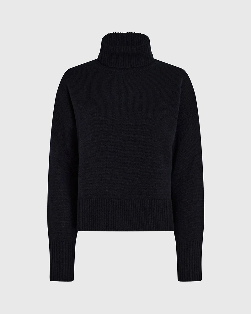 Cashmere Turtleneck Pullover