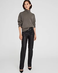 Cashmere Turtleneck Pullover Sweater