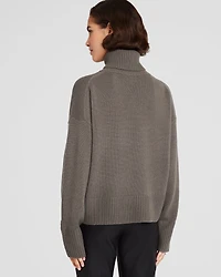 Cashmere Turtleneck Pullover Sweater