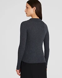 Cashmere Rib Polo