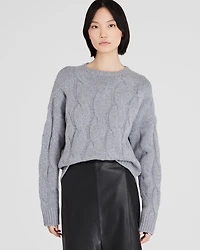Cashmere Cable-Knit Sweater
