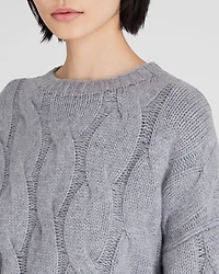 Cashmere Cable-Knit Sweater