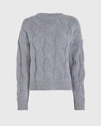 Cashmere Cable-Knit Sweater