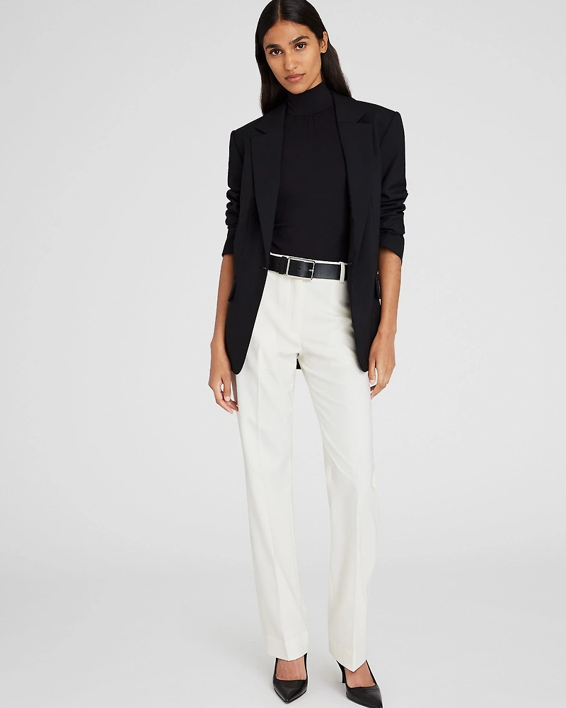 Sleeveless Mockneck Top