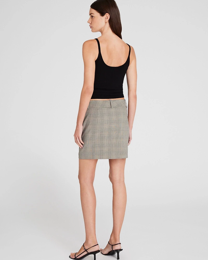 Trouser Mini Skirt