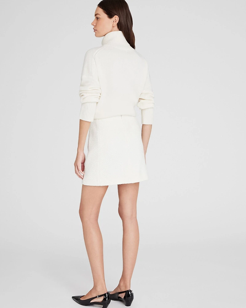 Tweed Mini Skirt