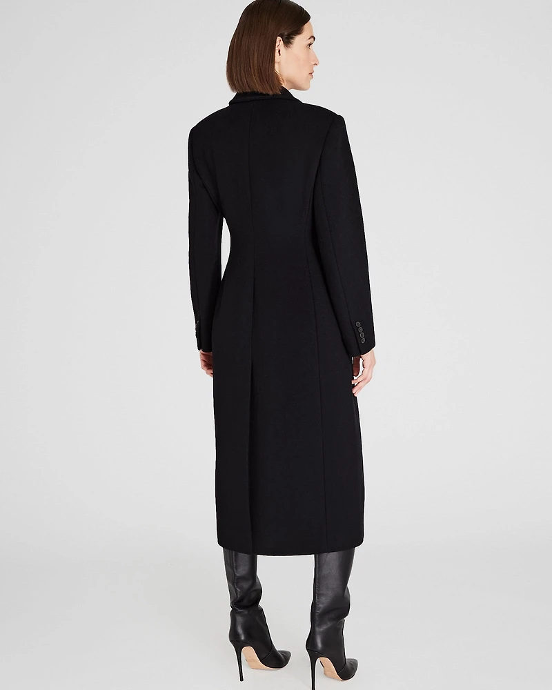 Wool Cinched Waist Coat