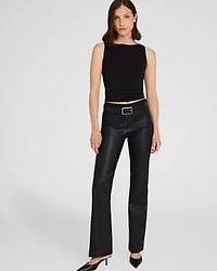 Sleeveless Boatneck Top