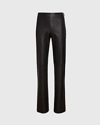 Full-Length Leather Pant