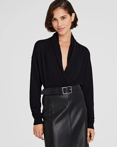 Cashmere Wrap Sweater