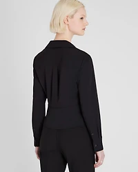 Waisted Collared Shirt