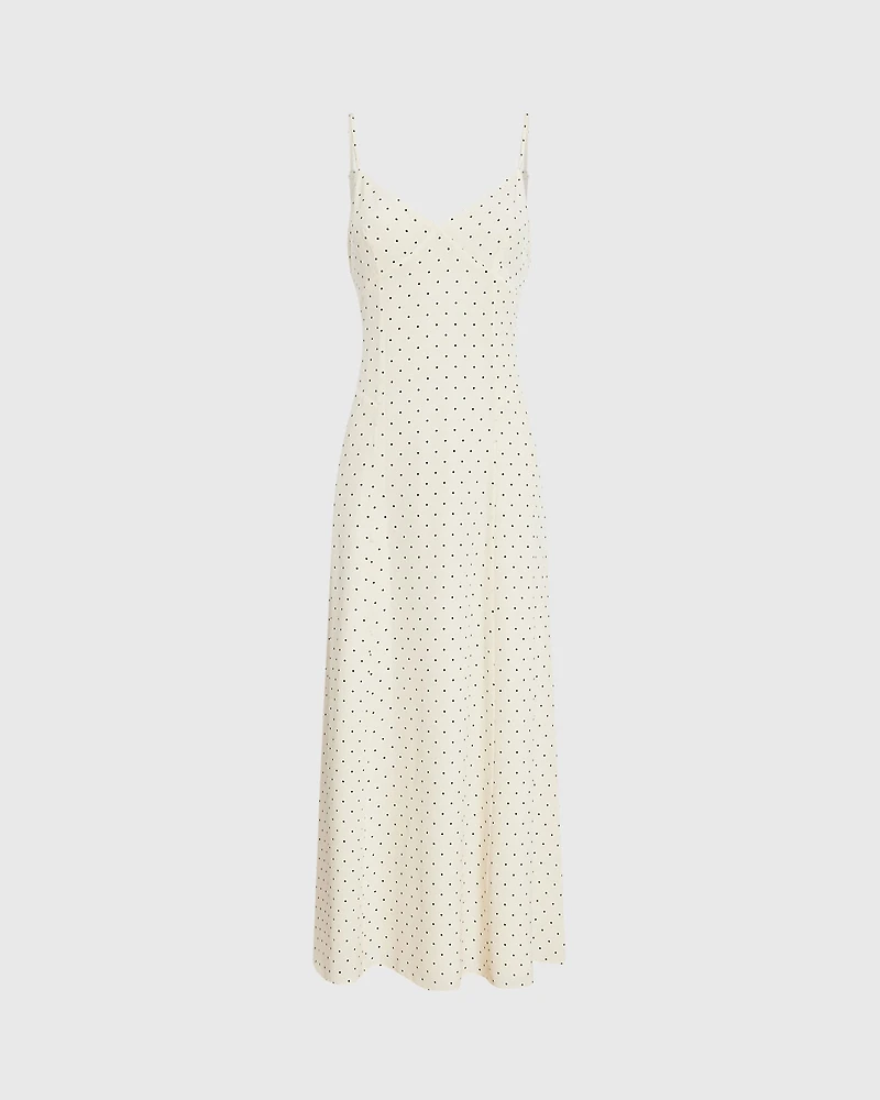 Sleeveless Silk Maxi Dress