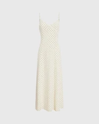 Sleeveless Silk Maxi Dress