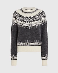 Fair Isle Alpaca Blend Sweater