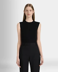 High Rise Fluid Crepe Trouser