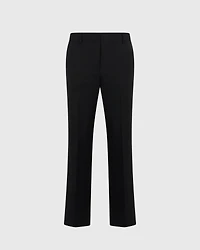 High Rise Fluid Crepe Trouser