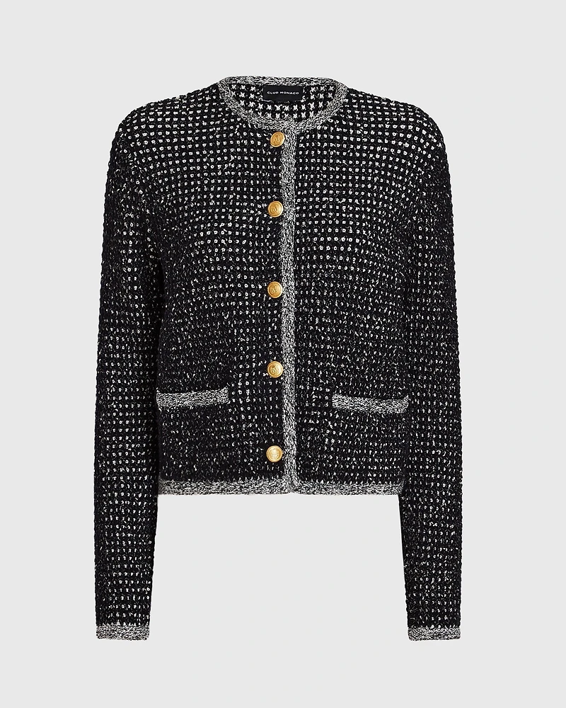 Tweed Cardigan