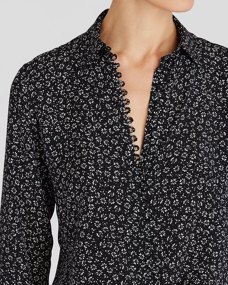 Printed Helek Silk Shirt