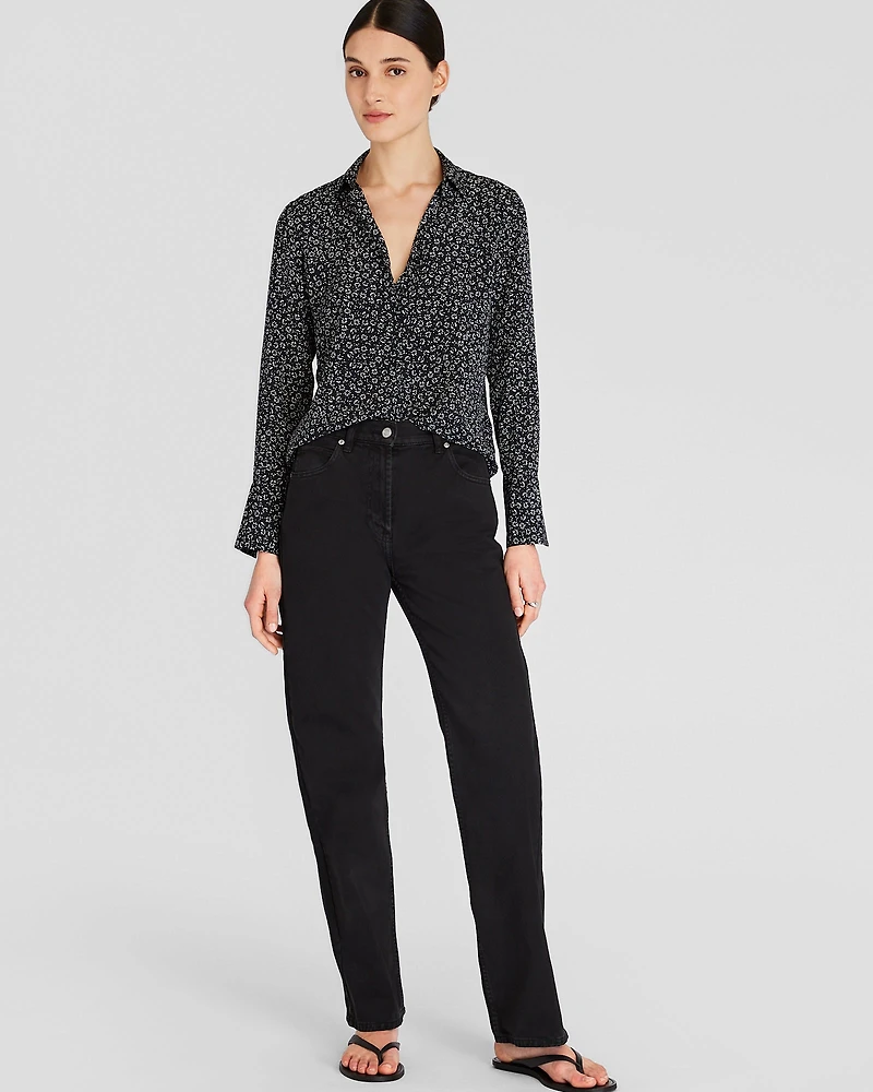 Printed Helek Silk Shirt