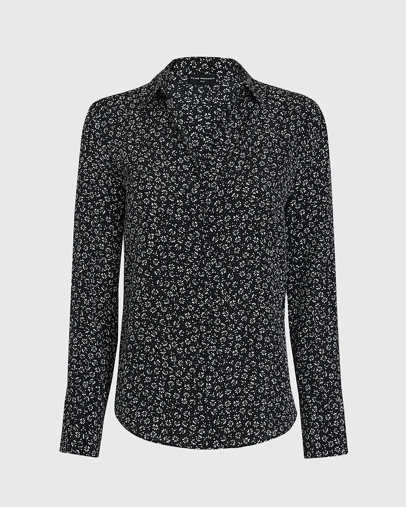 Printed Helek Silk Shirt