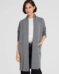 Wool Cashmere Wrap Cardigan