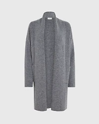 Wool Cashmere Wrap Cardigan