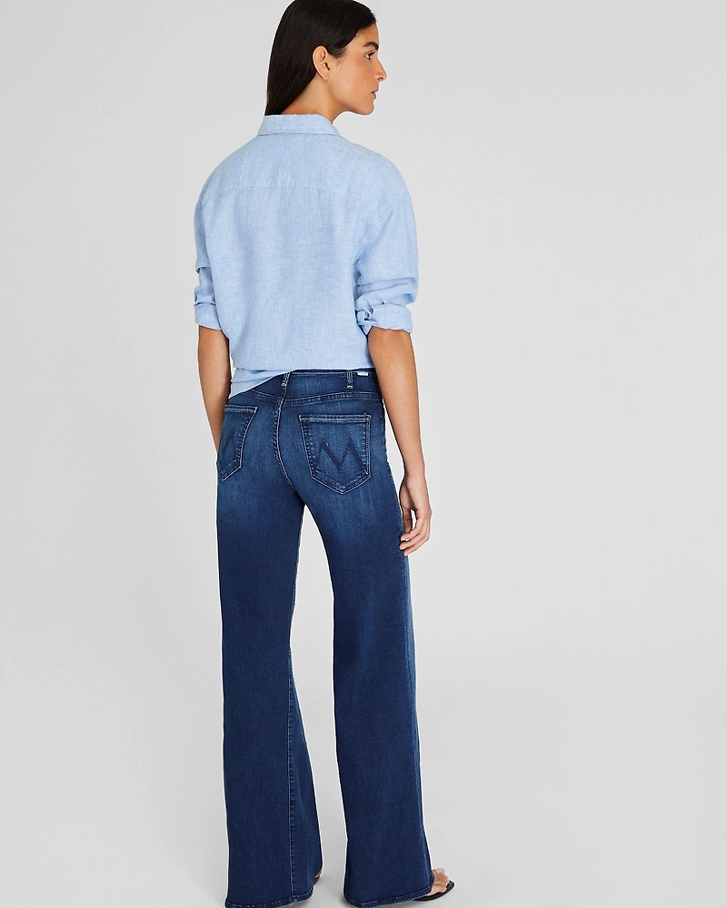 MOTHER The Hustler Roller Sneak Jeans